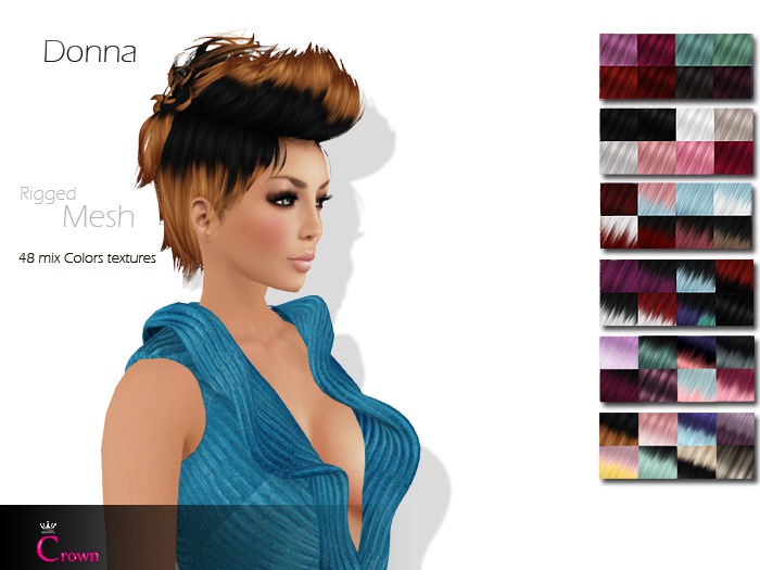 .::Crown::. Long Hair "Jasmin" DEMO V2.0