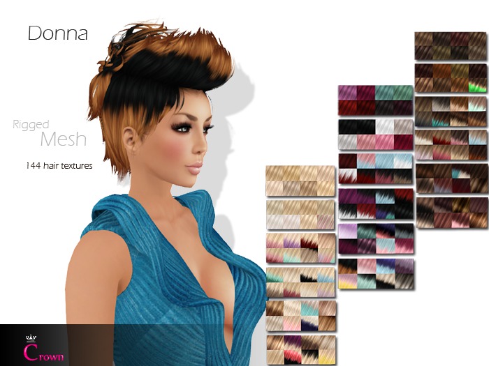 .::Crown::. Long Hair "Jasmin" DEMO V2.0