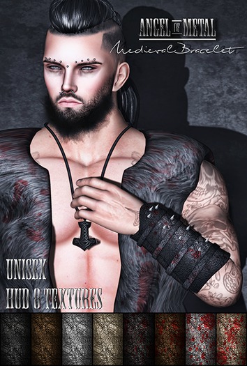 .:Angel of Metal:. Medieval Bracelet Unisex