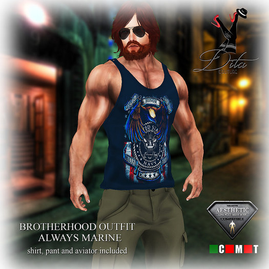 :::DC::: Brotherhood Outfit - Always Marine - AESTHETIC
