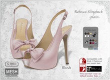*GF* Rebecca Slingback -blush- BOX