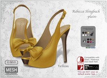 *GF* Rebecca Slingback -yellow- BOX