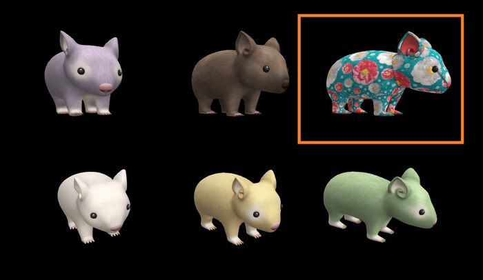 Schadenfreude Rosa Wombat RARE