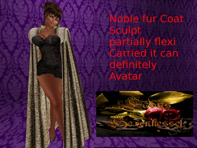 2 Gold Cape Cloak - female (Box)