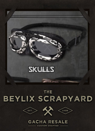 [The Forge] Goggles, Skulls  -CBOX