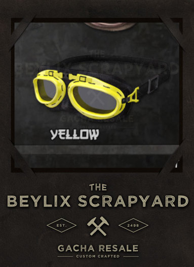 [The Forge] Goggles, Yellow  -CBOX