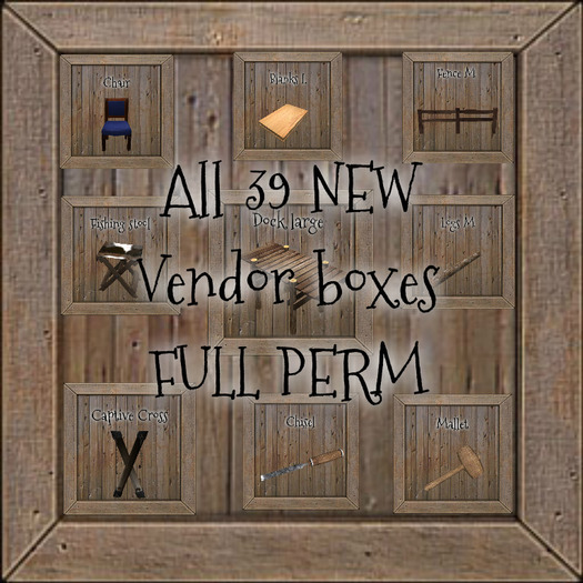 All 39 new vendor boxes