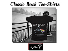 ASHBURY] Rock T Shirts-Pink F