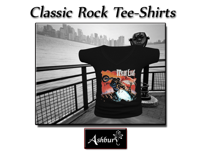 ASHBURY] Rock T Shirts-MeatLF