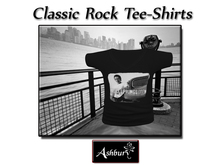 ASHBURY] Rock T Shirts-Bruce S