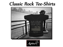 ASHBURY] Rock T Shirts -AC D 