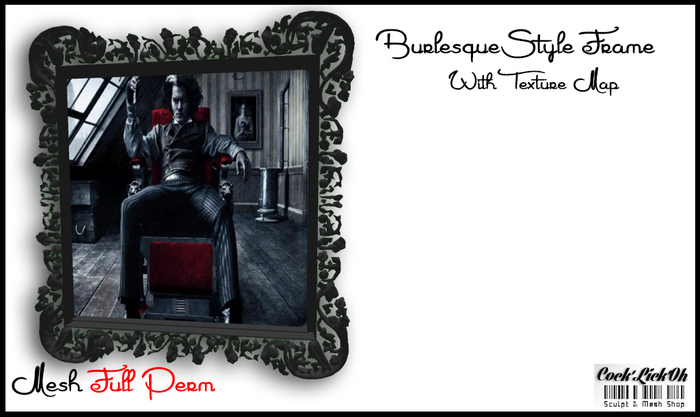 FULL PERM BURLESQUE FRAME