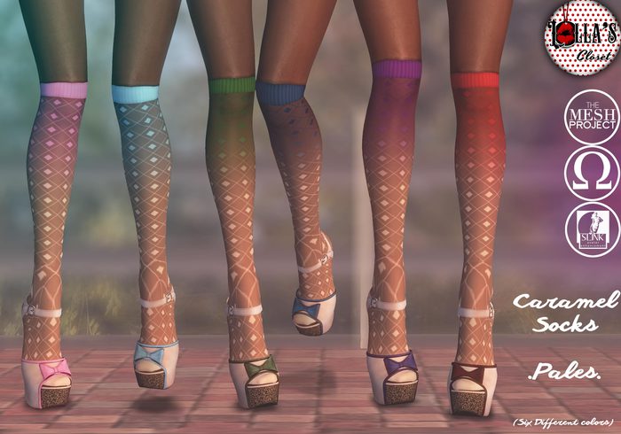 :LoLla's: Closet Caramel Socks {Pales}
