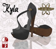 ~EccentriciXi~ Shoes Kyla for SLINK High Gray