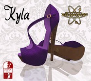 ~EccentriciXi~ Shoes Kyla for SLINK High Purple