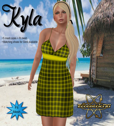 ~EccentriciXi~ Dress Kyla Yellow