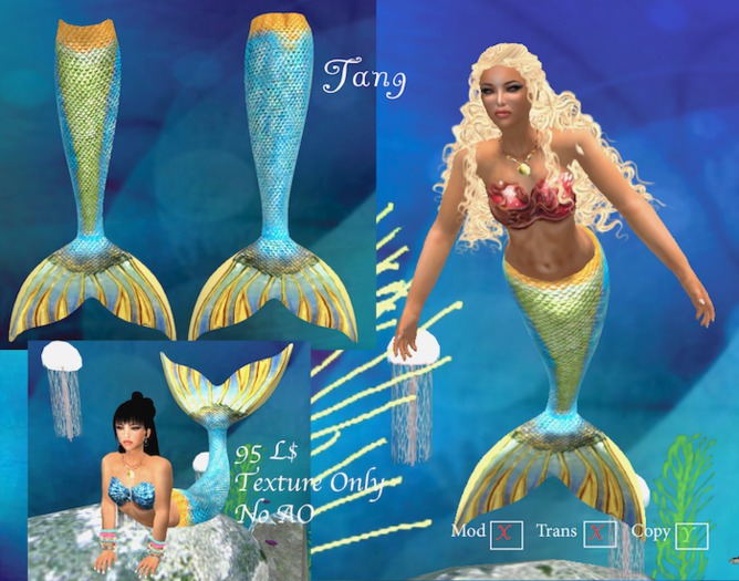 MurTails Tang Texture For 5Joints Mer Tail