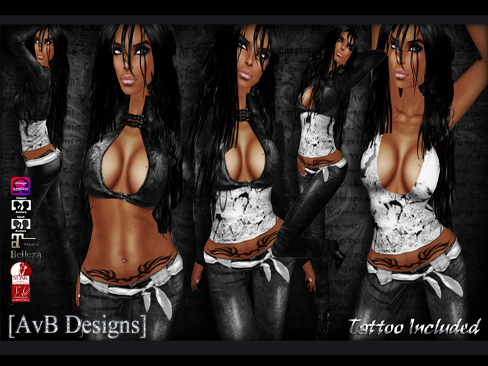 [AvB]=Dark Grunge=Tattoo Included/Appliers