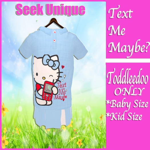{SU} KITTY TEXT DRESS