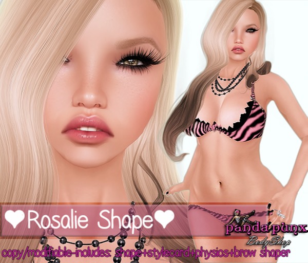.:Panda Punx:. Body Shop Rosalie Shape  (Boxed)