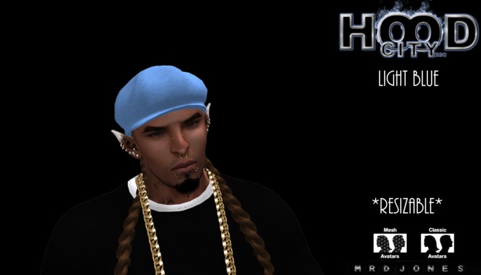 !DJ! LIGHT BLUE CAP