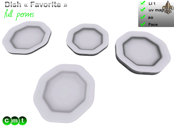 -----LS Inc. Full Perms Dish "Favorite"-----