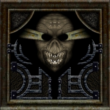 Stone Skull Plaque Dance Machine