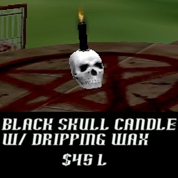 SKull Candle Black boxed