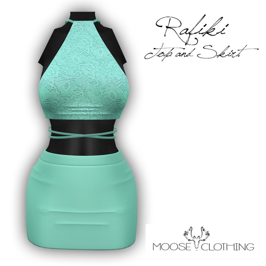 -MC- Rafiki Top and Skirt Mint