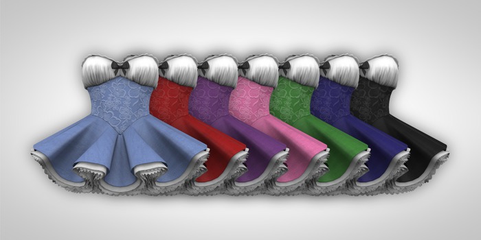 ANOIRCRE Fable Dress FATPACK (Mesh)