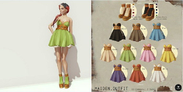 -Pixicat- Maiden.Boots (Warm) RARE