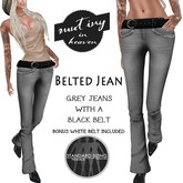 !MiH Belted Jean - grey