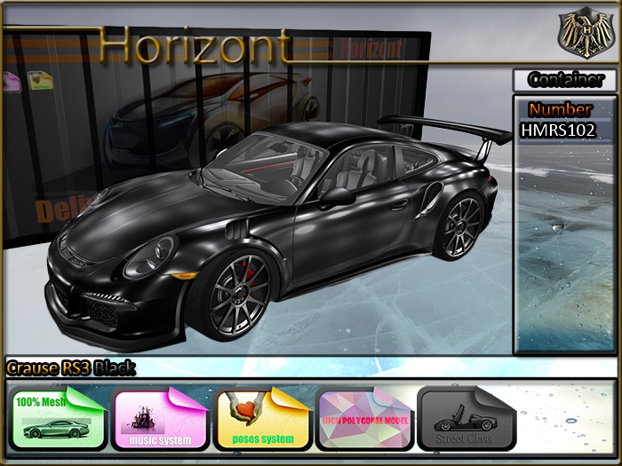 [Han] Horizont Crause RS3 Black