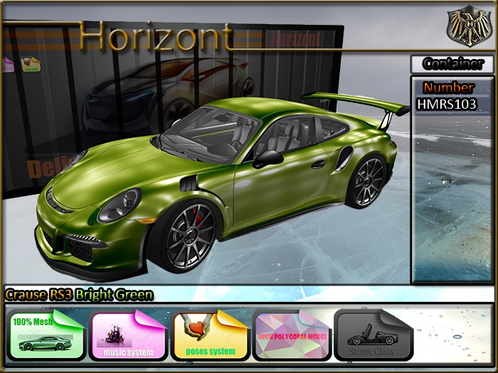 [Han] Horizont Crause RS3 Bright Green