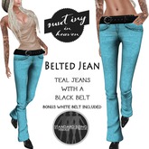!MiH Belted Jean - teal