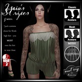 !MiH Mia Romper -  B&W stripe