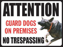 No Trespass