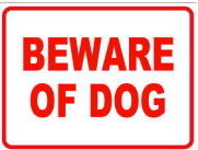 BEWARE OF DOG