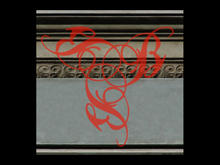 Ornamental Stone Railing or Facade Section, Building Trim or Stone Rail with full perm Ornate Stone Texture 3305