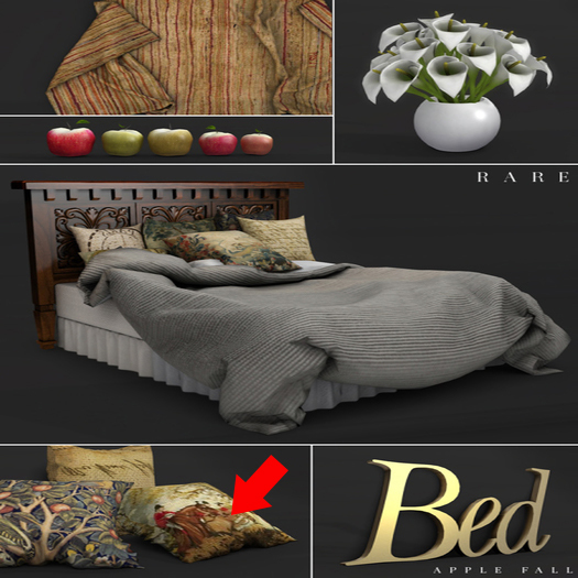 Apple Fall Pillow (Horse Riding)