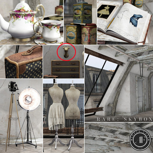 Apple Fall Wicker Deer Head