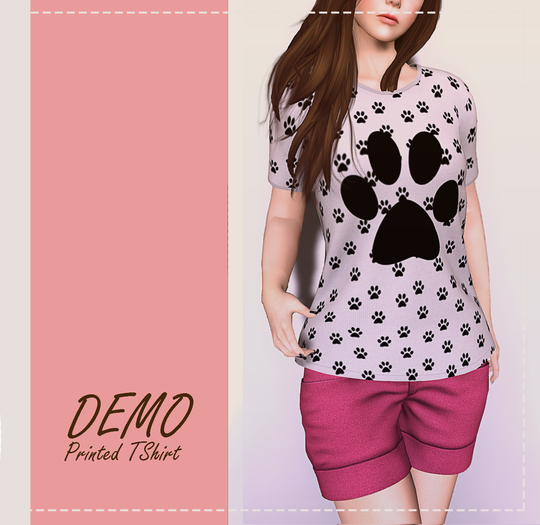 [S.O.S] Printed TShirt DEMO