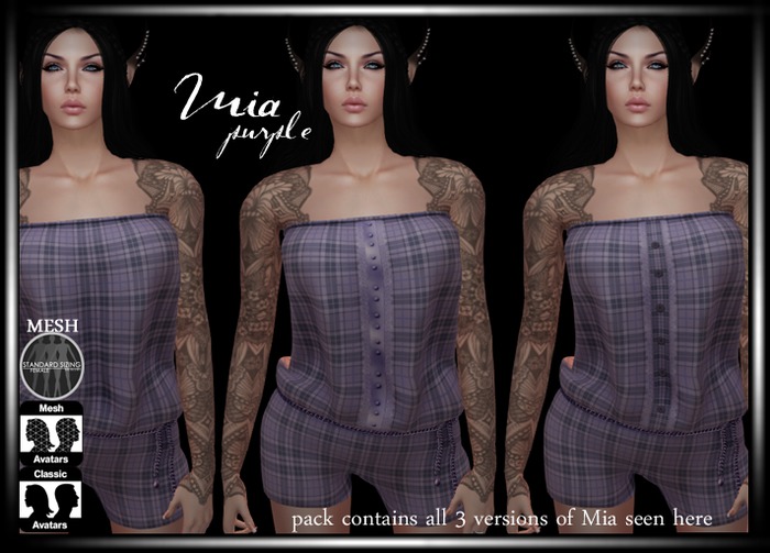 !MiH Mia Rompers blue X3