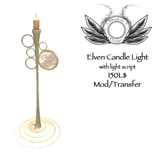 MayLou Designs - Elven candle light