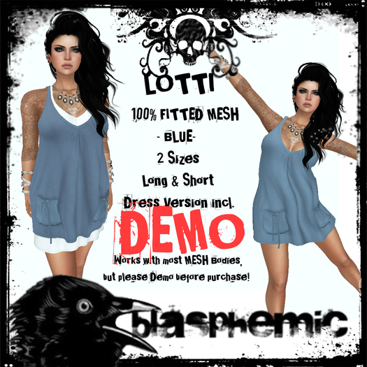 BLASPHEMIC - LOTTI DRESS - DEMO (boxed)
