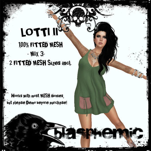 BLASPHEMIC - LOTTI DRESS II - MIX 3 (boxed)