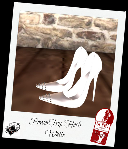 PowerTrip Heels White