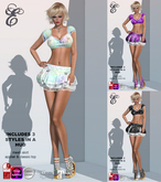 Entice - True Love Skirt & Top - Punk