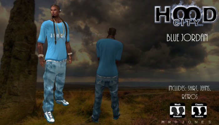 (DJ) Blue Jordan Fit