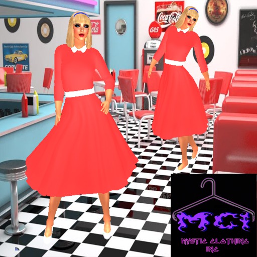 Mystic 50's Good Girl Red